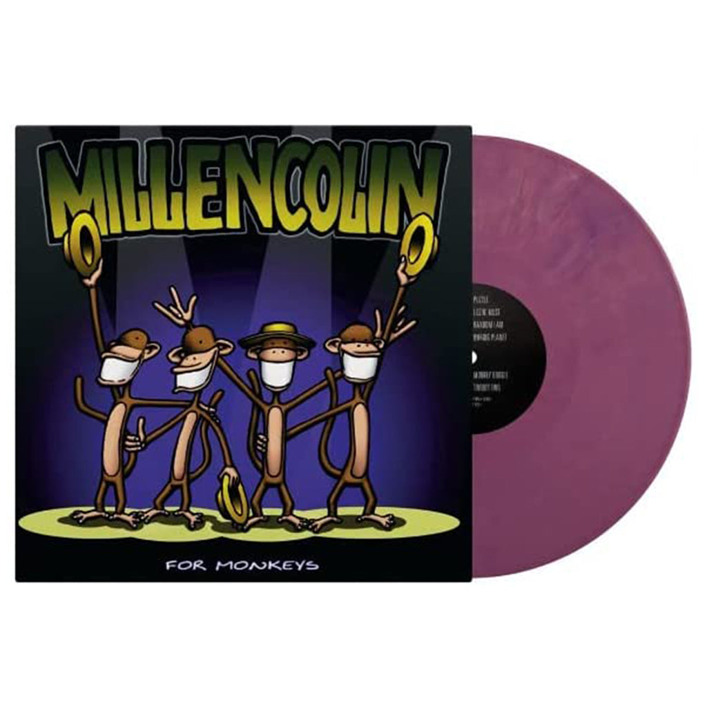 MILLENCOLIN - For Monkeys (25th Anniv. Ed.) - LP -  Raspberry Beret Vinyl