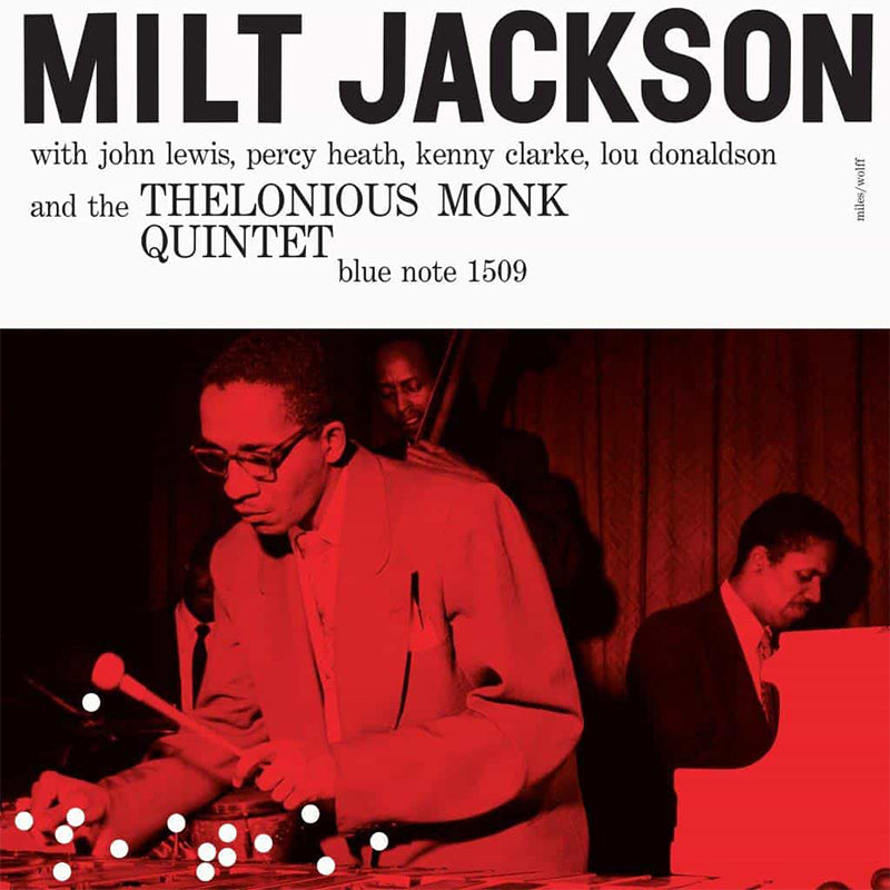 MILT JACKSON - Milt Jackson and the Thelonious Monk Quartet (Blue Note Classic Vinyl Ed.) - LP - 180g Vinyl