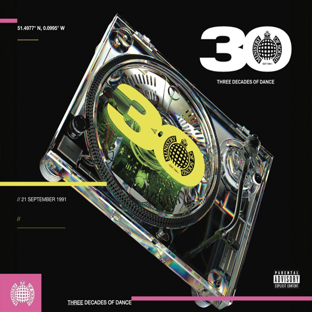 VARIOUS ARTISTS (Ministry Of Sound) - 30 Years: Three Decades of Dance - 3CD