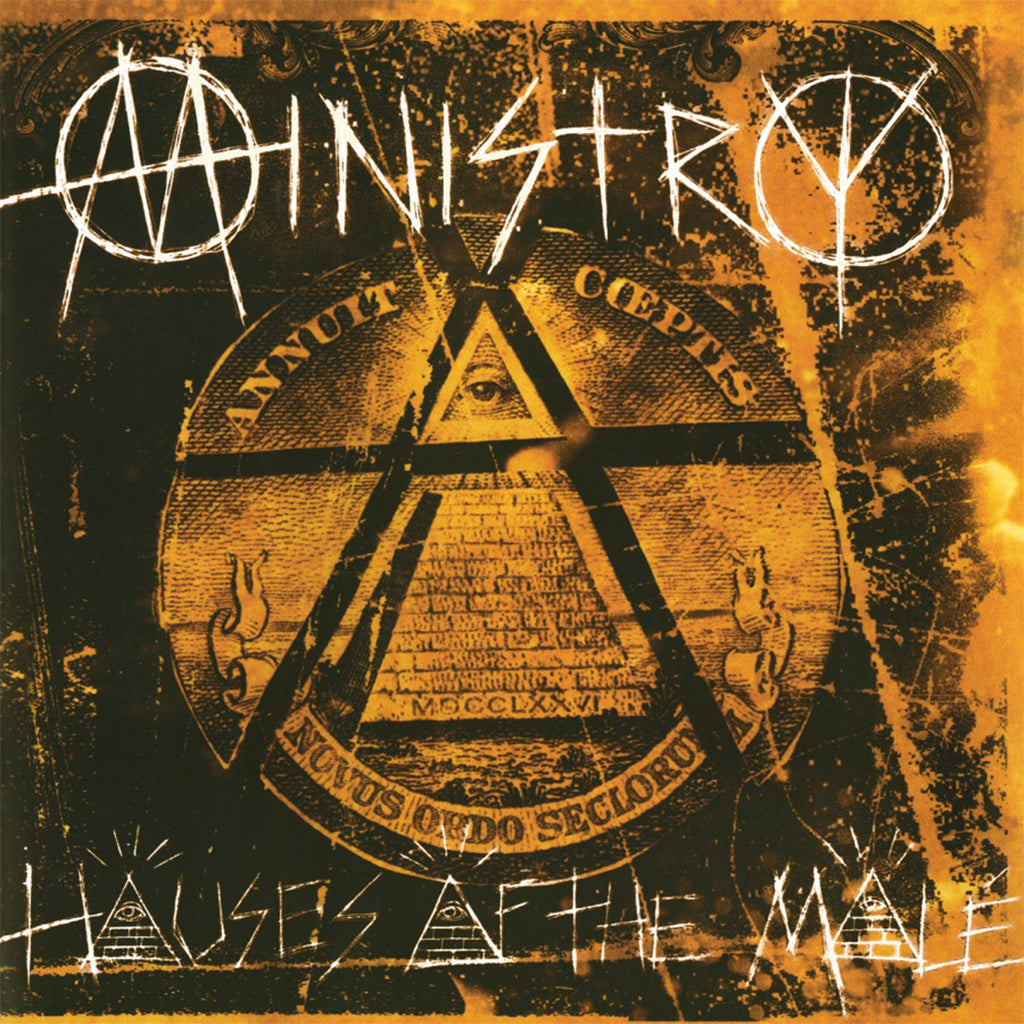 MINISTRY - Houses Of The Mole (2023 Reissue) - 2LP - Gatefold 180g Gold Coloured Vinyl