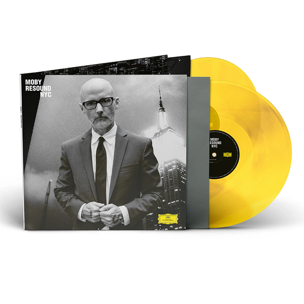 MOBY - Resound NYC - 2LP - Gatefold Sun Yellow Translucent Vinyl