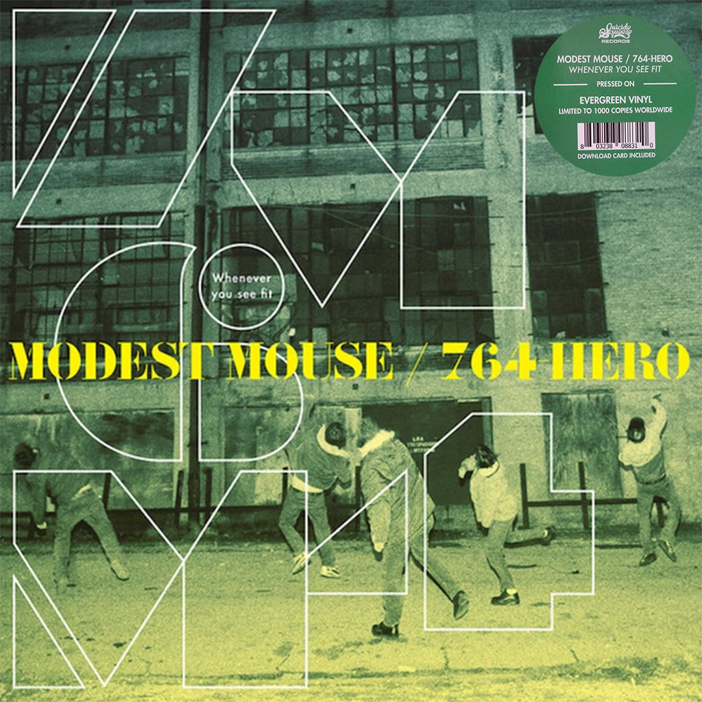 MODEST MOUSE / 764-HERO - Whenever You See Fit (Repress) - 12" EP - Evergreen Vinyl [MAY 5]