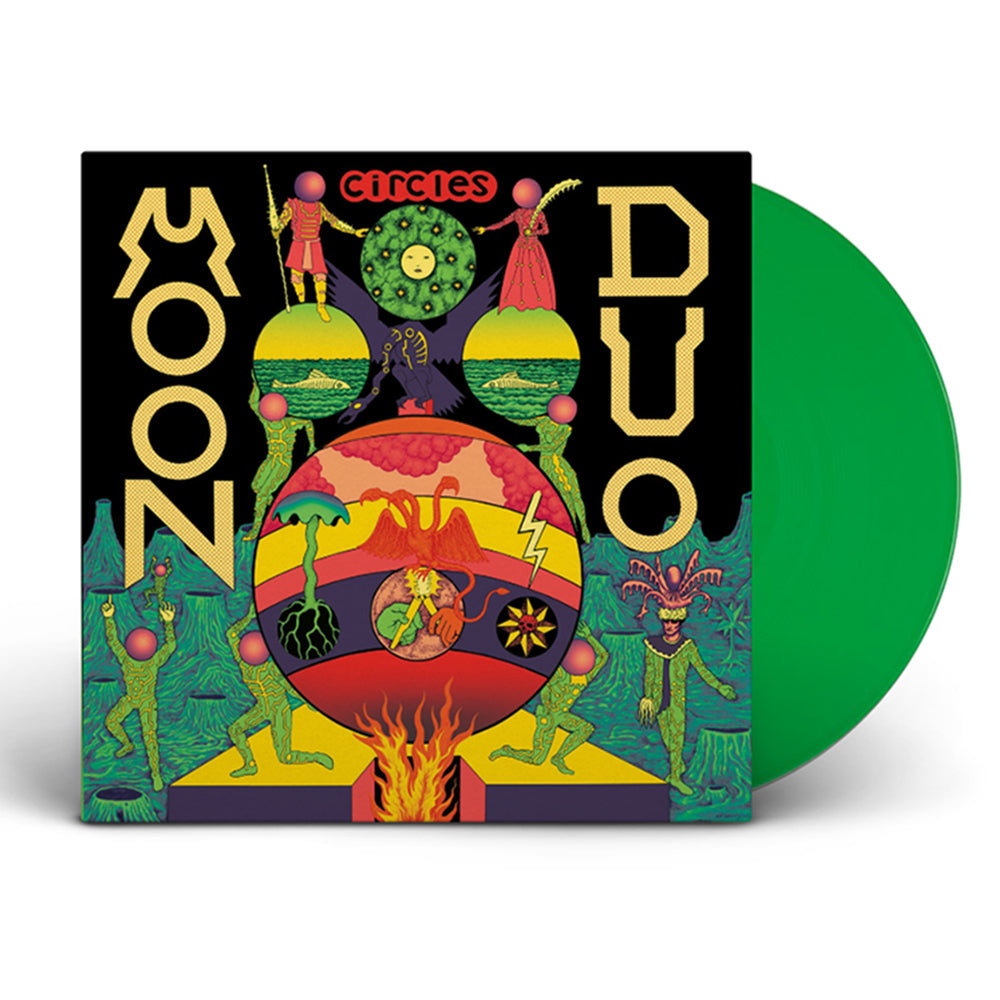 MOON DUO - Circles (2021 Reissue) - LP - Green Vinyl