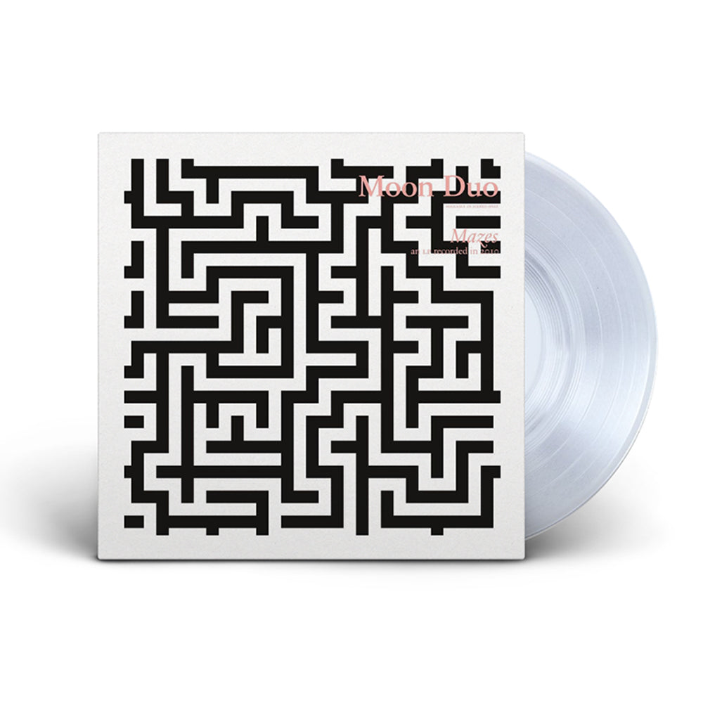 MOON DUO - Mazes (2021 Reissue) - LP - Crystal Clear Vinyl
