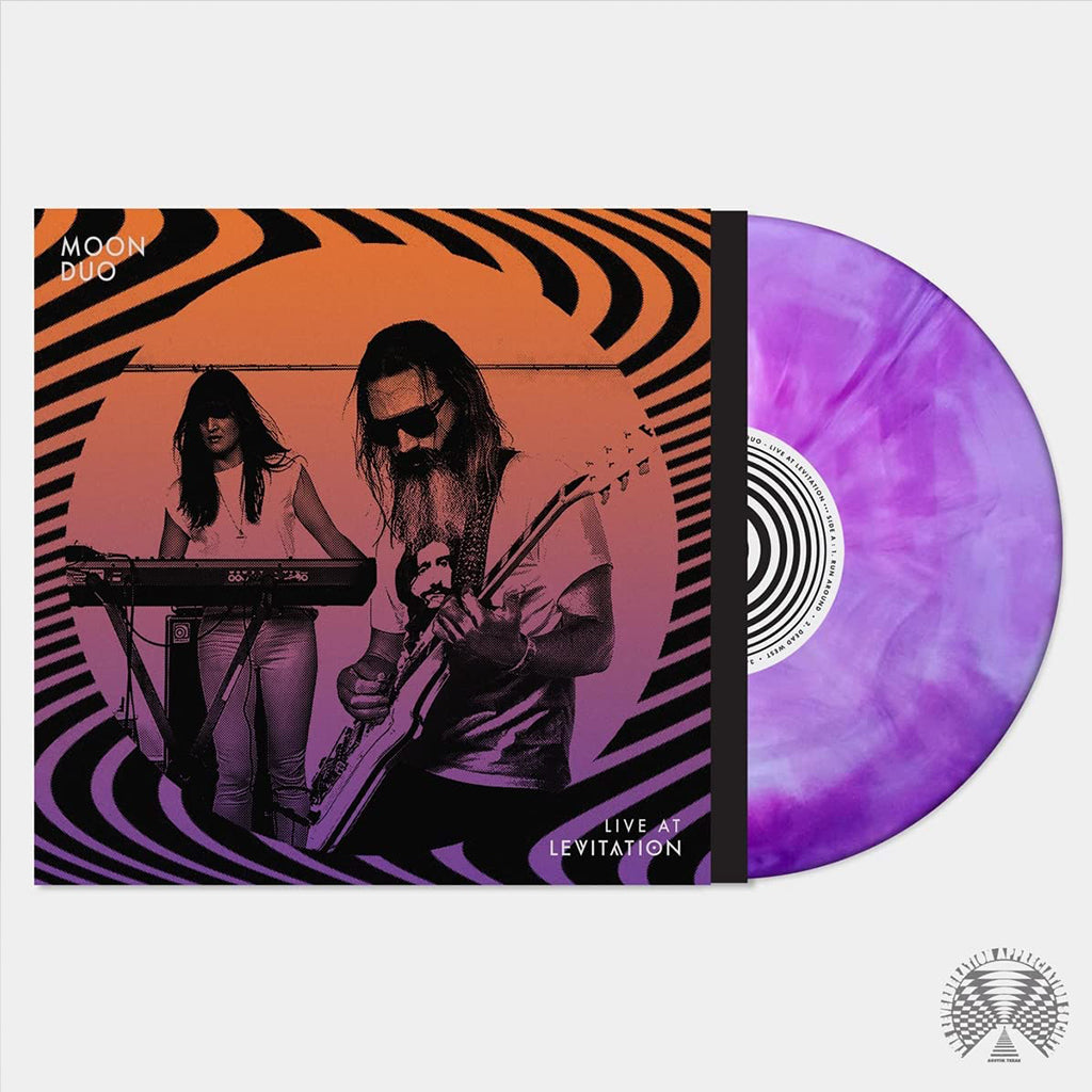 MOON DUO - Live at Levitation - LP - Purple Marbled Vinyl
