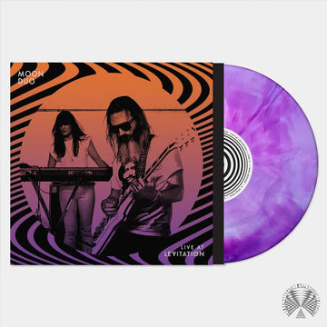 MOON DUO - Live at Levitation - LP - Purple Marbled Vinyl