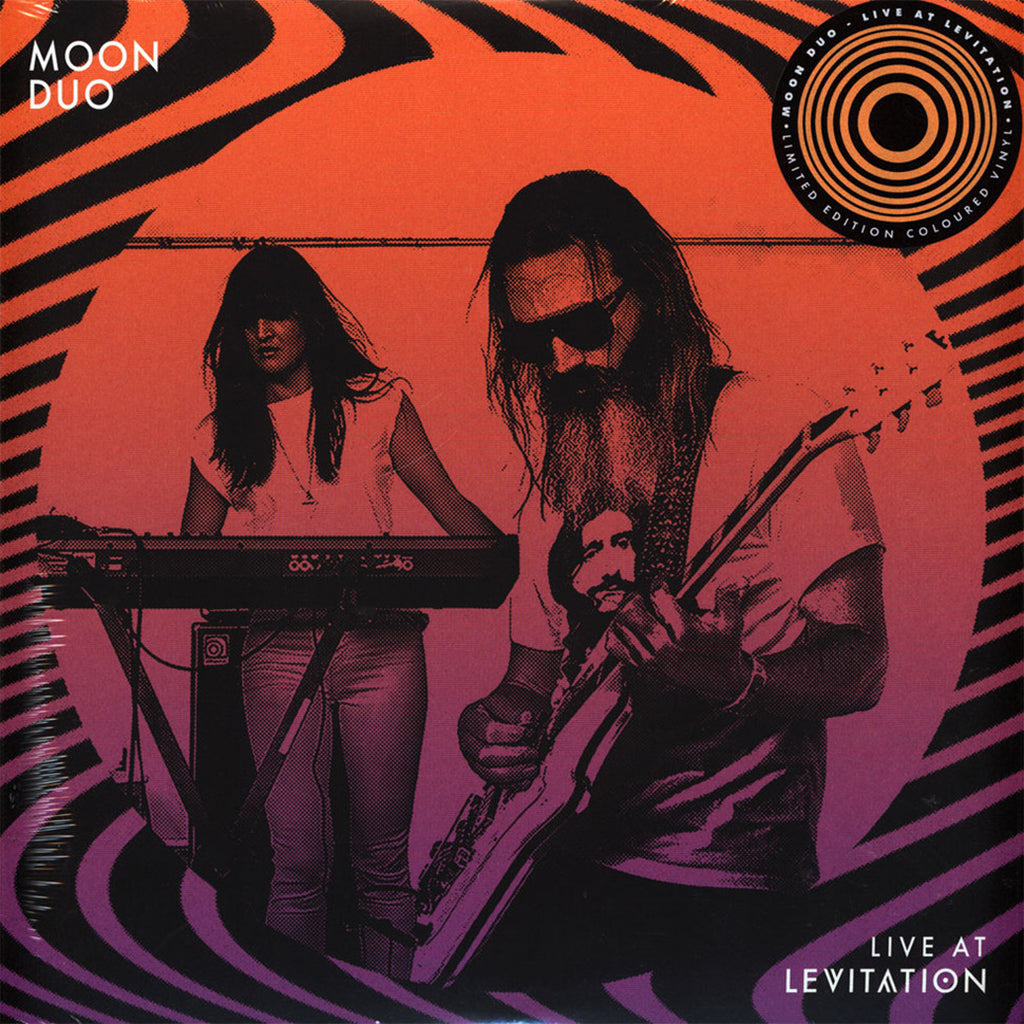 MOON DUO - Live at Levitation - LP - Purple Marbled Vinyl