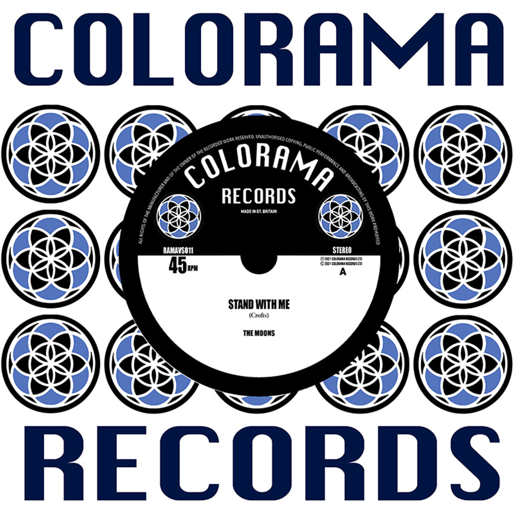 THE MOONS - Stand With Me / Stand With Me [Instrumental] - 7" - Clear Vinyl [RSD 2022 - DROP 2]