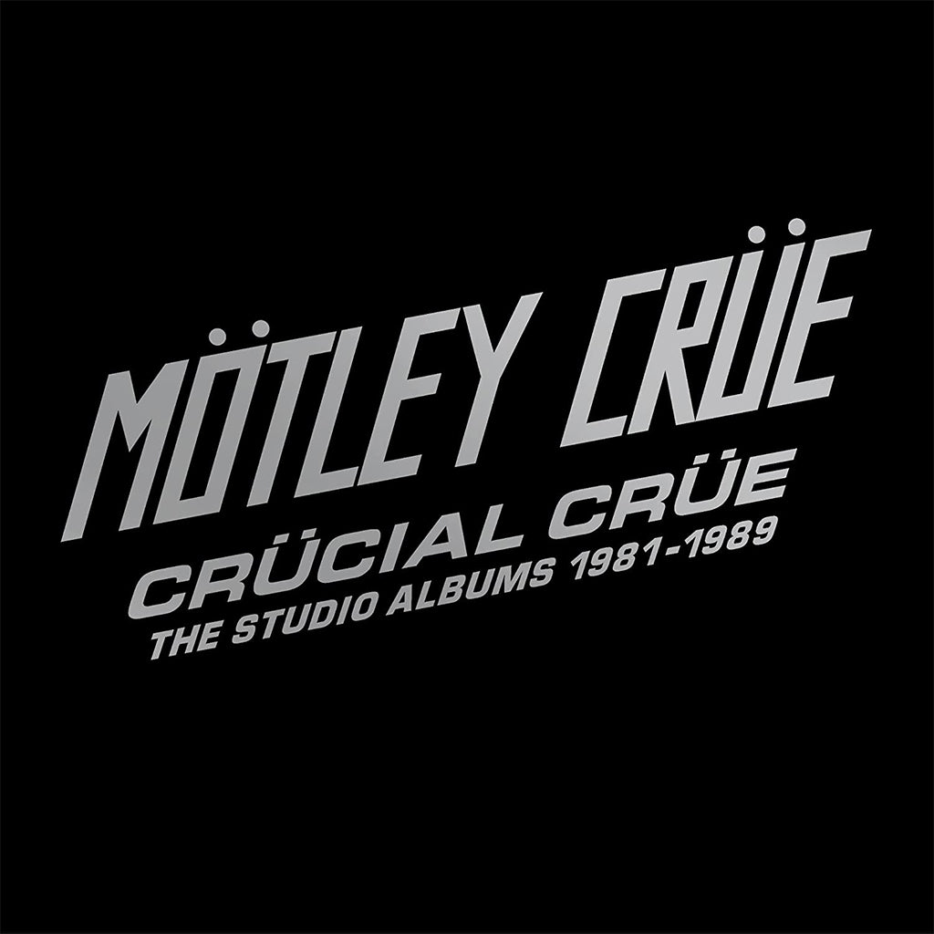 MOTLEY CRUE - Crucial Crue - The Studio Albums 1981-1989 - 5LP - 180g x White / Yellow / Pink / Blue / Green Splatter Vinyl Box Set