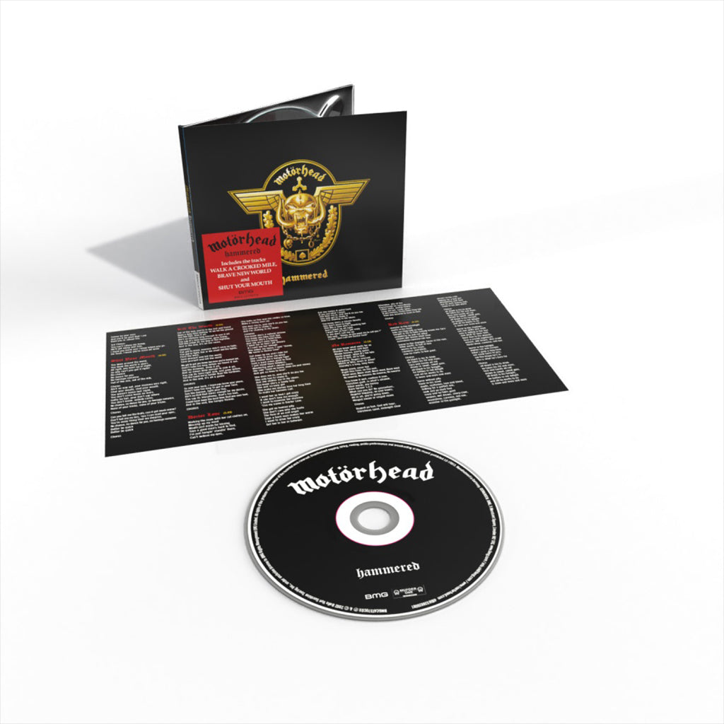 MOTORHEAD - Hammered (2023 Reissue) - CD