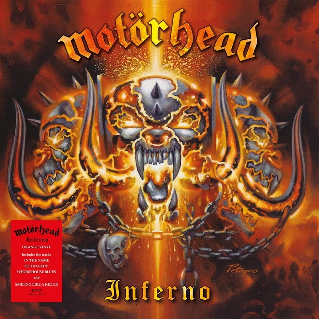 MOTORHEAD - Inferno (2023 Reissue) - 2LP - Orange Vinyl