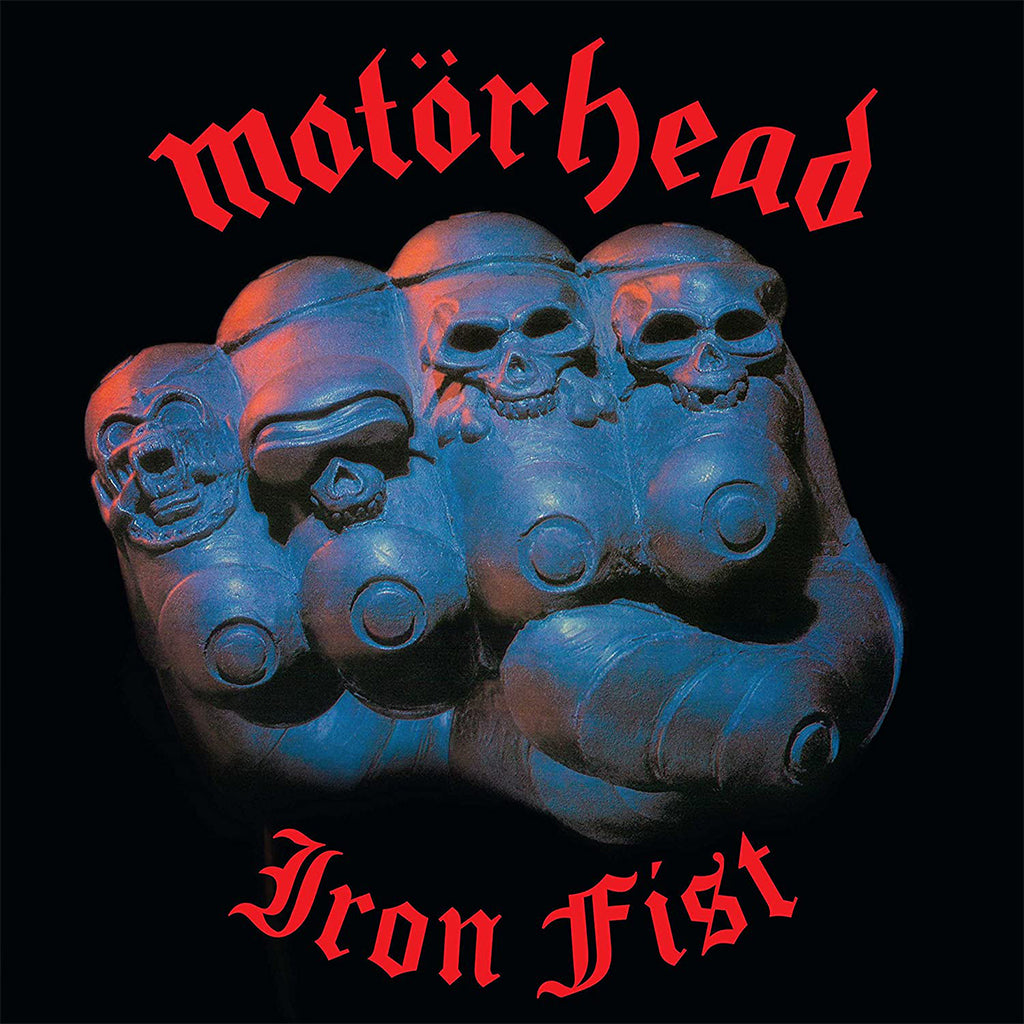 MOTORHEAD - Iron Fist (Remastered) - LP - Black & Blue Swirl Vinyl