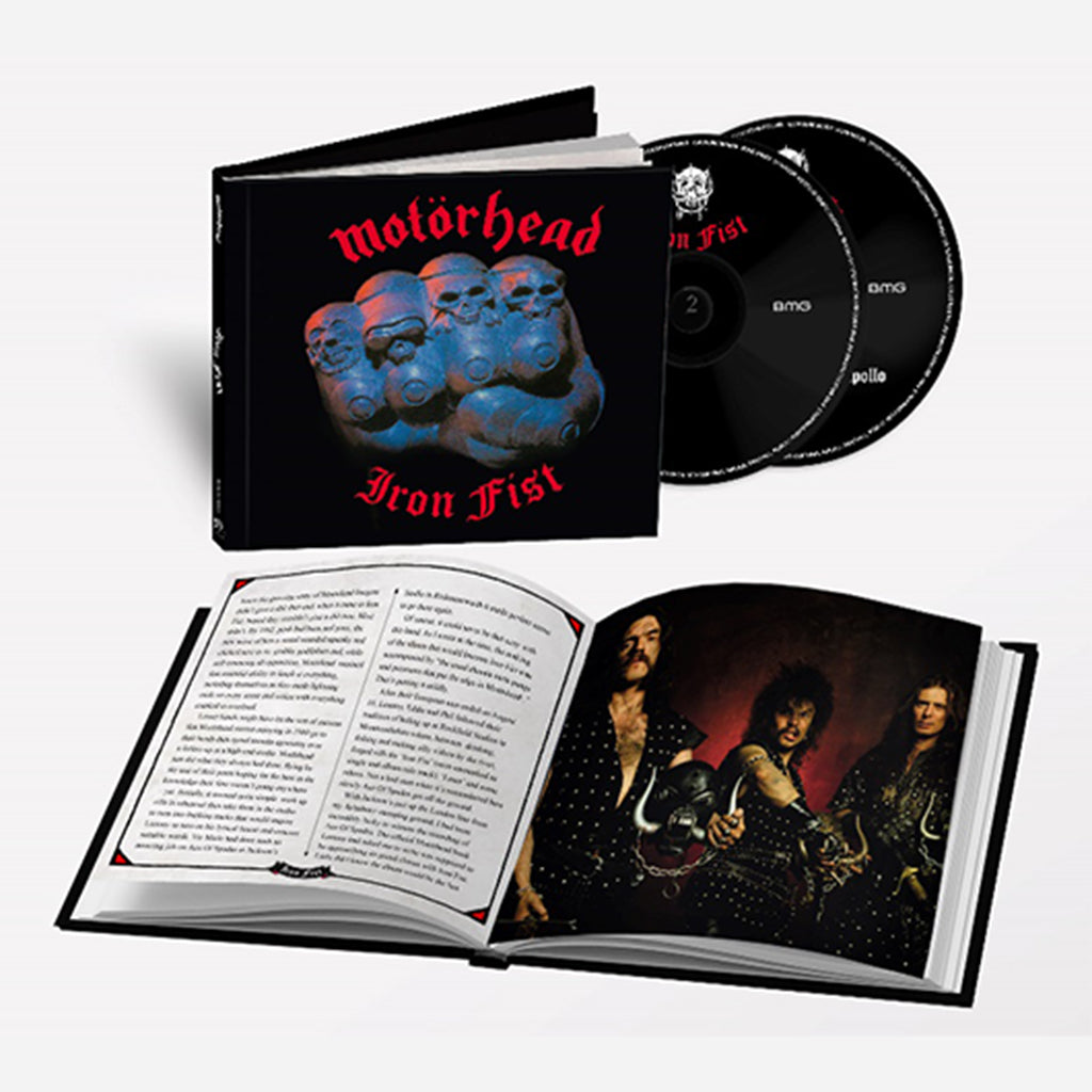 MOTORHEAD - Iron Fist - 2CD - Media Book Set