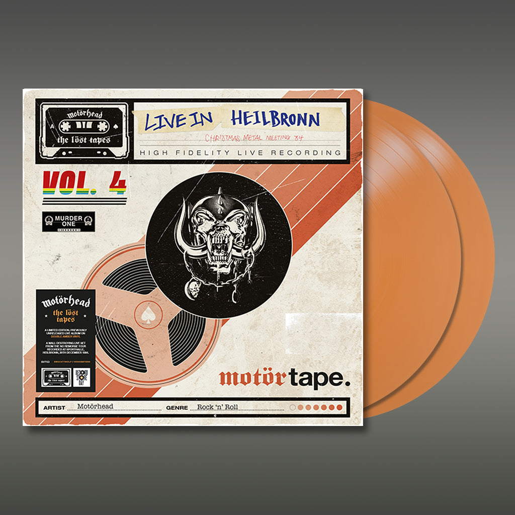 MOTORHEAD - Lost Tapes Vol:4 - 2LP - Amber Vinyl [RSD23]