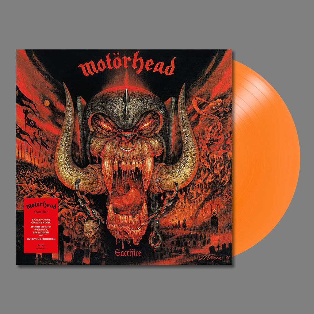 MOTORHEAD - Sacrifice (2023 Reissue) - LP - Orange Vinyl