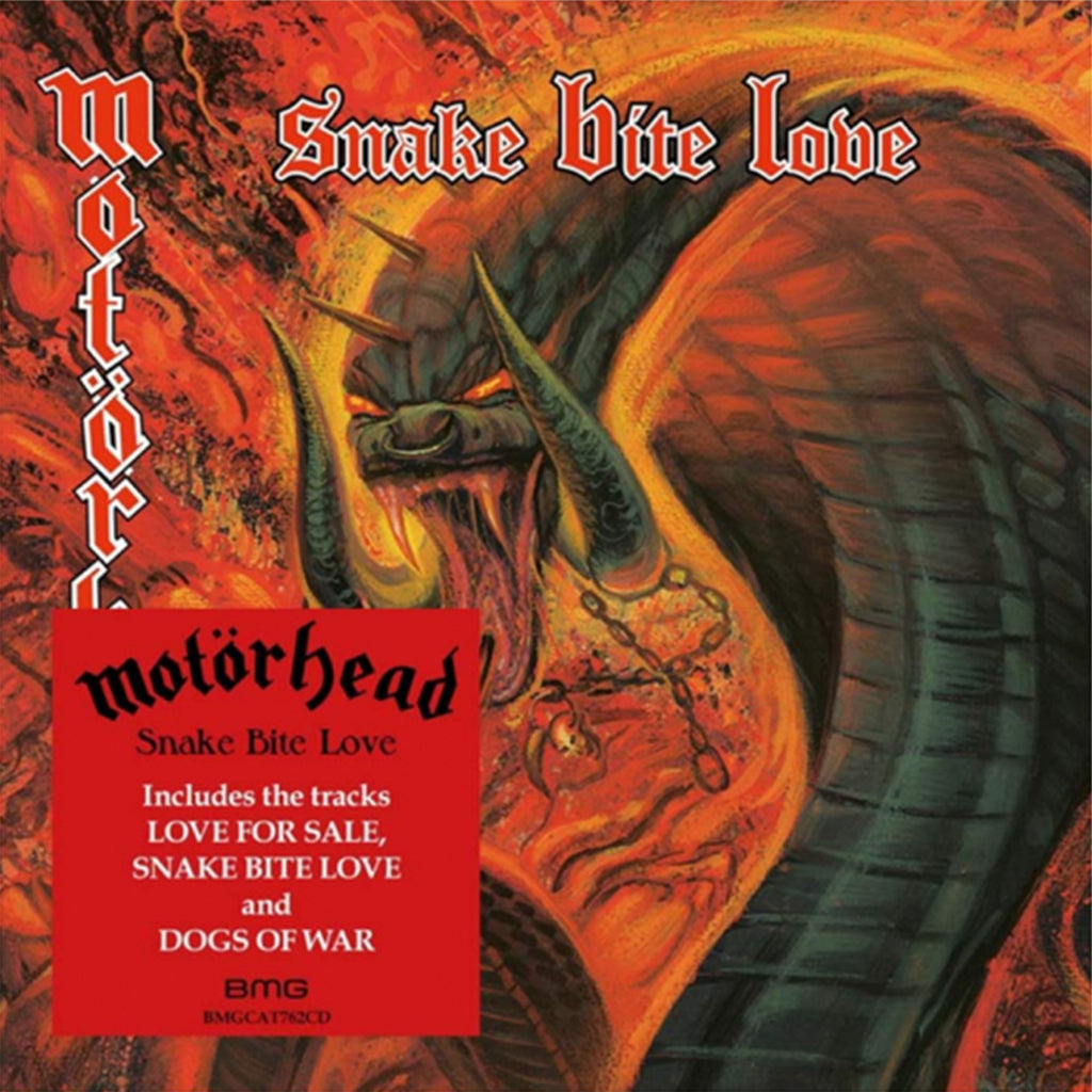MOTORHEAD - Snake Bite Love (2023 Reissue) - CD