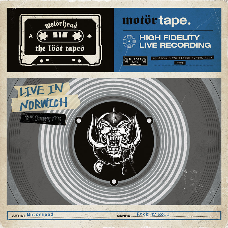 MOTORHEAD - The Lost Tapes Vol.2 - 2LP - Blue Vinyl [RSD 2022]