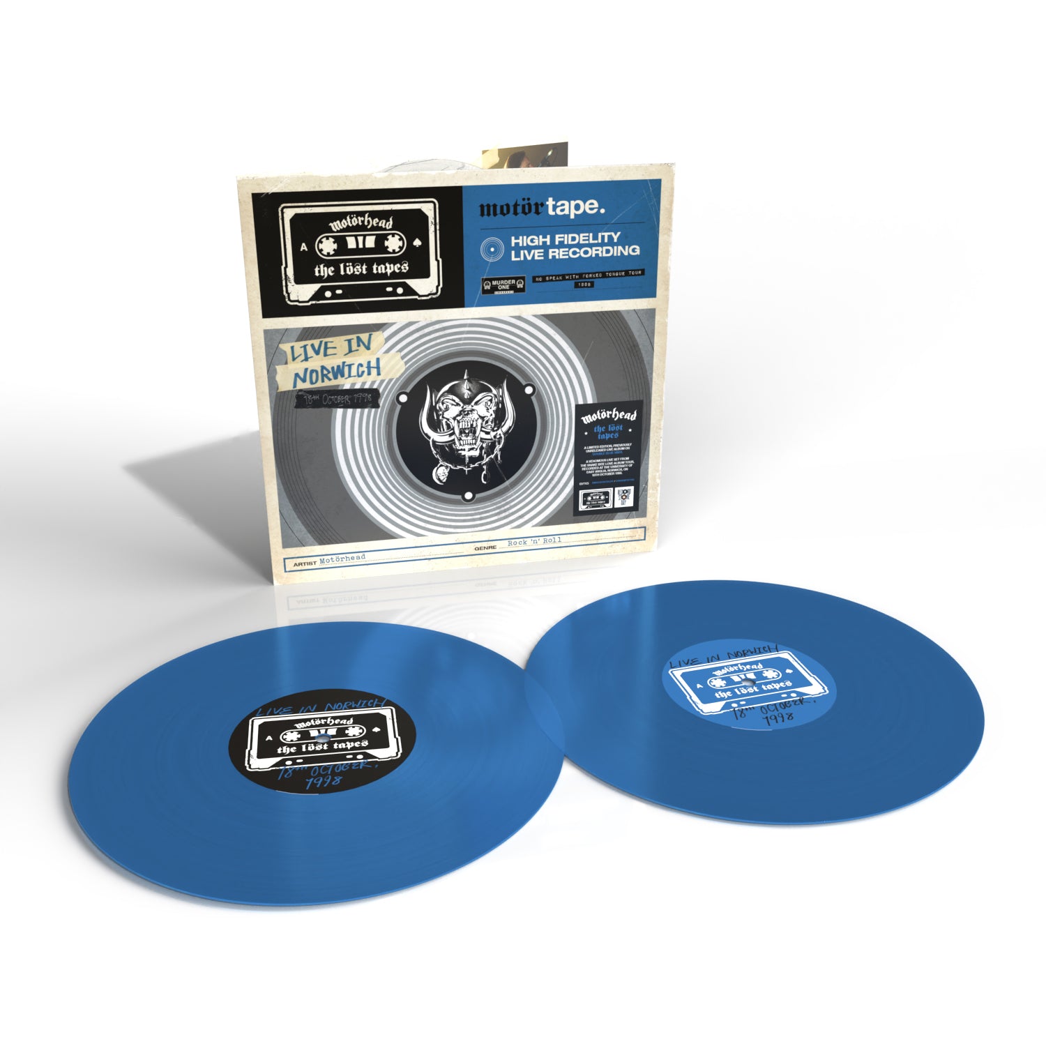 MOTORHEAD - The Lost Tapes Vol.2 - 2LP - Blue Vinyl [RSD 2022]