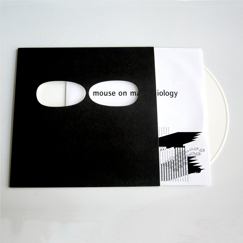 MOUSE ON MARS - Idiology (Repress w/ Die-Cut Sleeve) - LP - White Vinyl