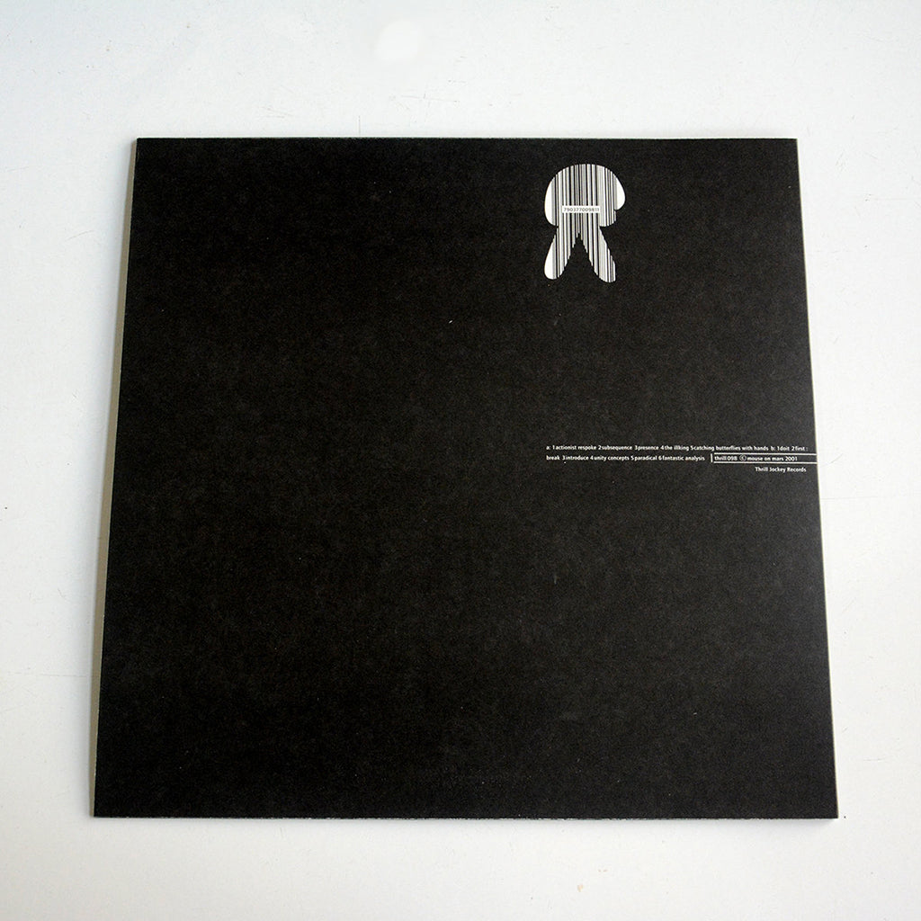 MOUSE ON MARS - Idiology (Repress w/ Die-Cut Sleeve) - LP - White Vinyl