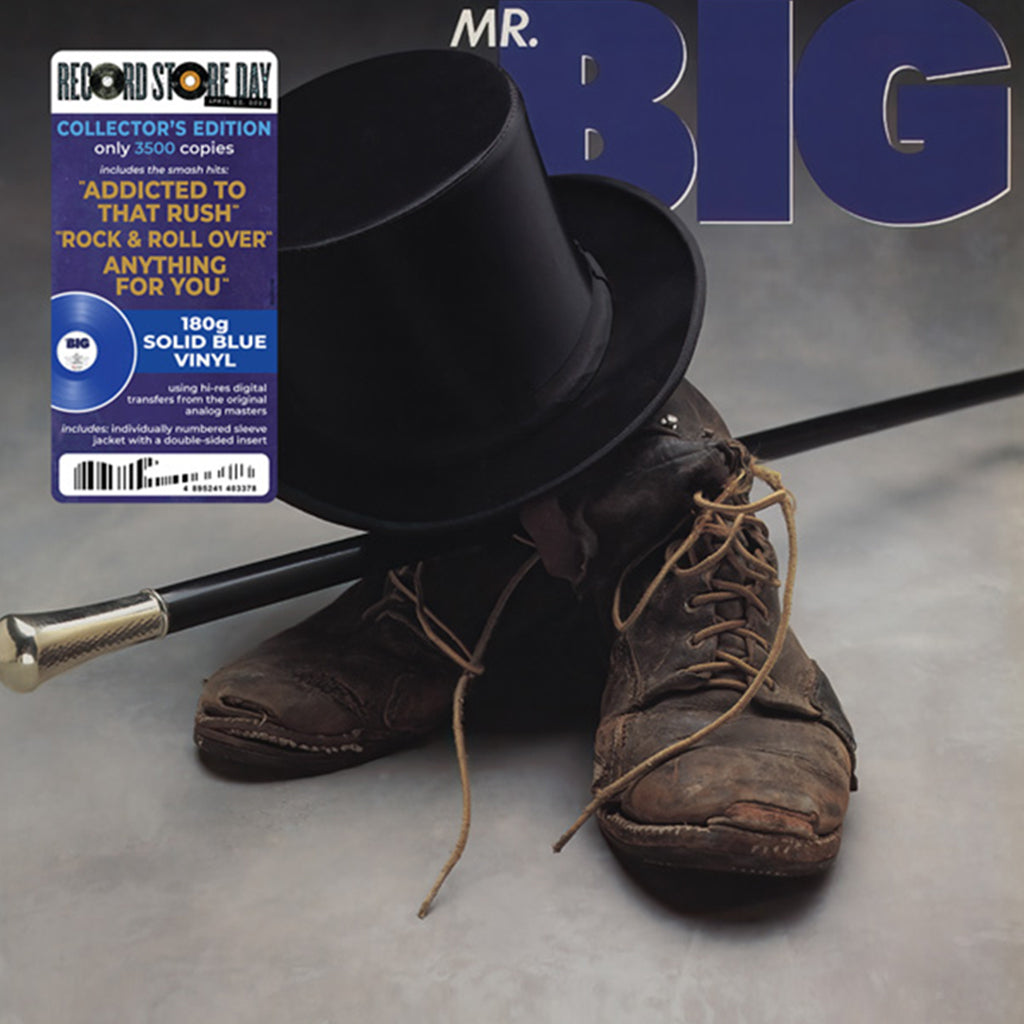 MR. BIG - Mr. Big (Remastered) - LP - 180g Solid Blue Vinyl [RSD23]