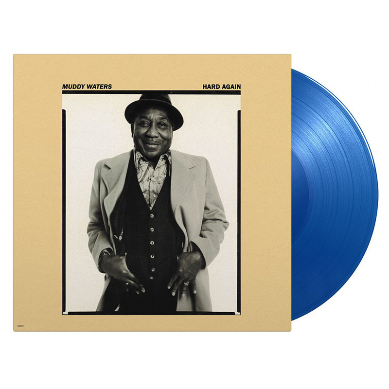 MUDDY WATERS - Hard Again (45th Anniv. Ed.) - LP - 180g Blue Vinyl