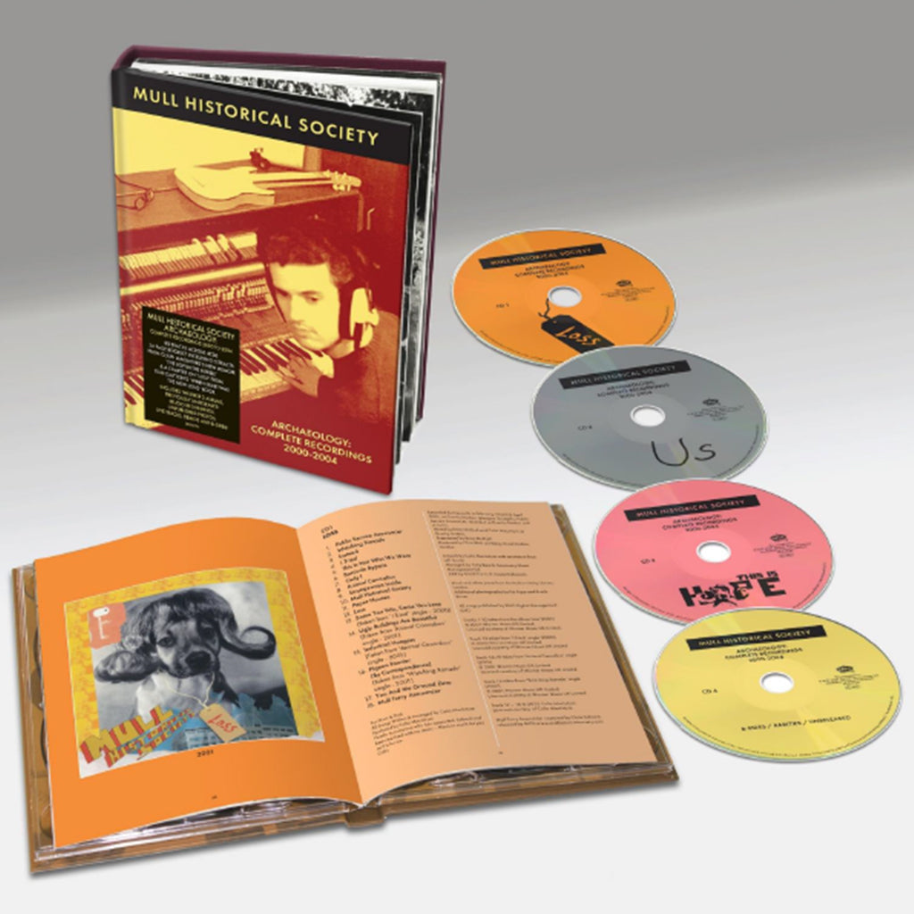 MULL HISTORICAL SOCIETY - Archaeology - Complete Recordings 2000-2004 - 4CD Media Book