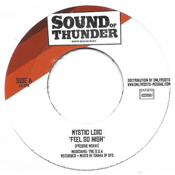 MYSTIC LOIC / THE LIGHTNING HORNS - Feels So High / Touch The Sky - 7" - Vinyl