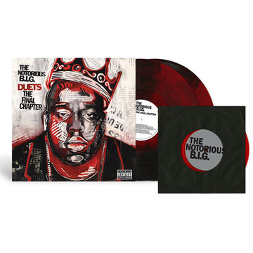 THE NOTORIOUS B.I.G. - Duets: The Final Chapter - 2LP + Bonus 7" - Red & Black Vinyl [RSD2021-JUN12]