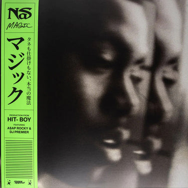 NAS - Magic (2023 Repress) - LP - Green / Black Split Colour Vinyl