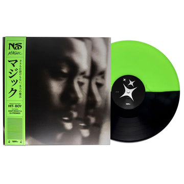 NAS - Magic (2023 Repress) - LP - Green / Black Split Colour Vinyl