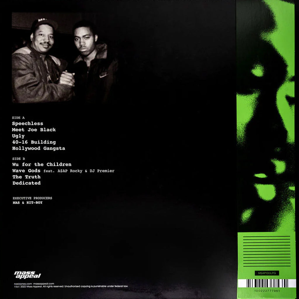 NAS - Magic (2023 Repress) - LP - Green / Black Split Colour Vinyl