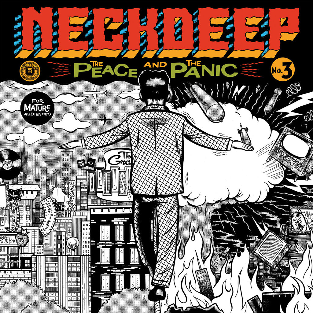 NECK DEEP The Peace And The Panic (2023 Reissue) LP Neon Green V