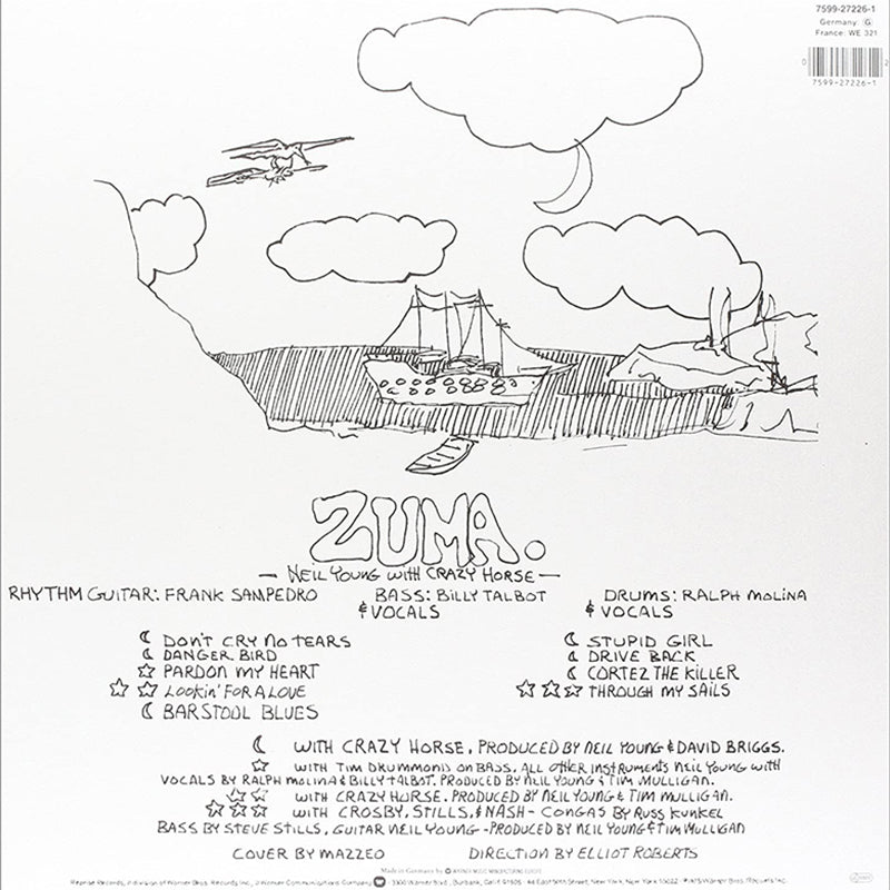 NEIL YOUNG - Zuma - LP - Vinyl