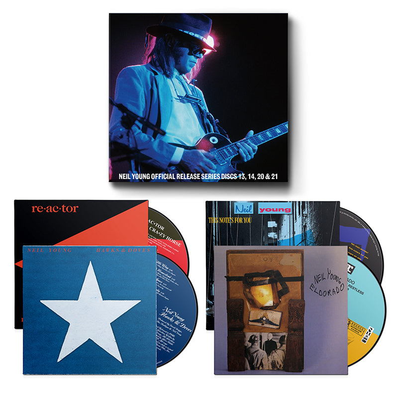 NEIL YOUNG - Official Release Series Volume 4 (Discs 13, 14, 20 & 21) - 4CD Set
