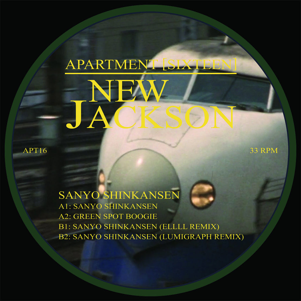 NEW JACKSON - Sanyo Shinkansen (+ ELLLL & Lumigraph Remixes) - 12" EP - Vinyl