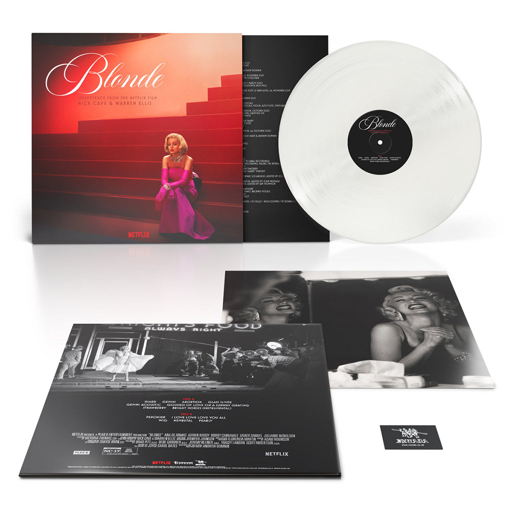 NICK CAVE & WARREN ELLIS - Blonde (Soundtrack From The Netflix Film) - LP - White Vinyl