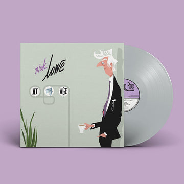 NICK LOWE - At My Age - 15th Anniversary Edition - LP - Silver Vinyl