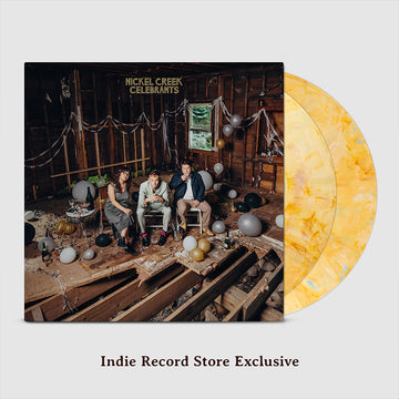 NICKEL CREEK - Celebrants - 2LP - Confetti Yellow Vinyl