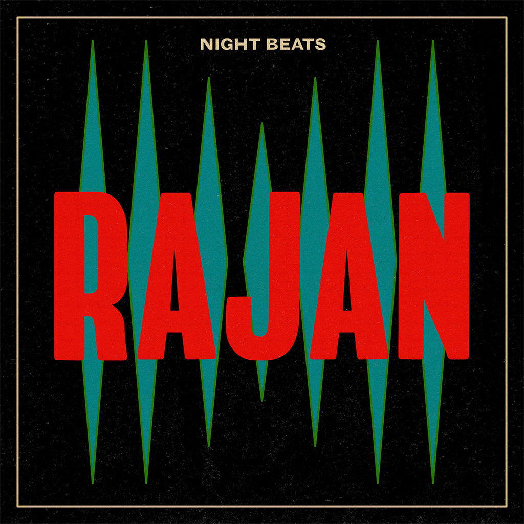 NIGHT BEATS - Rajan (w/ fold-out poster)  - LP - 180g Jade Green Vinyl