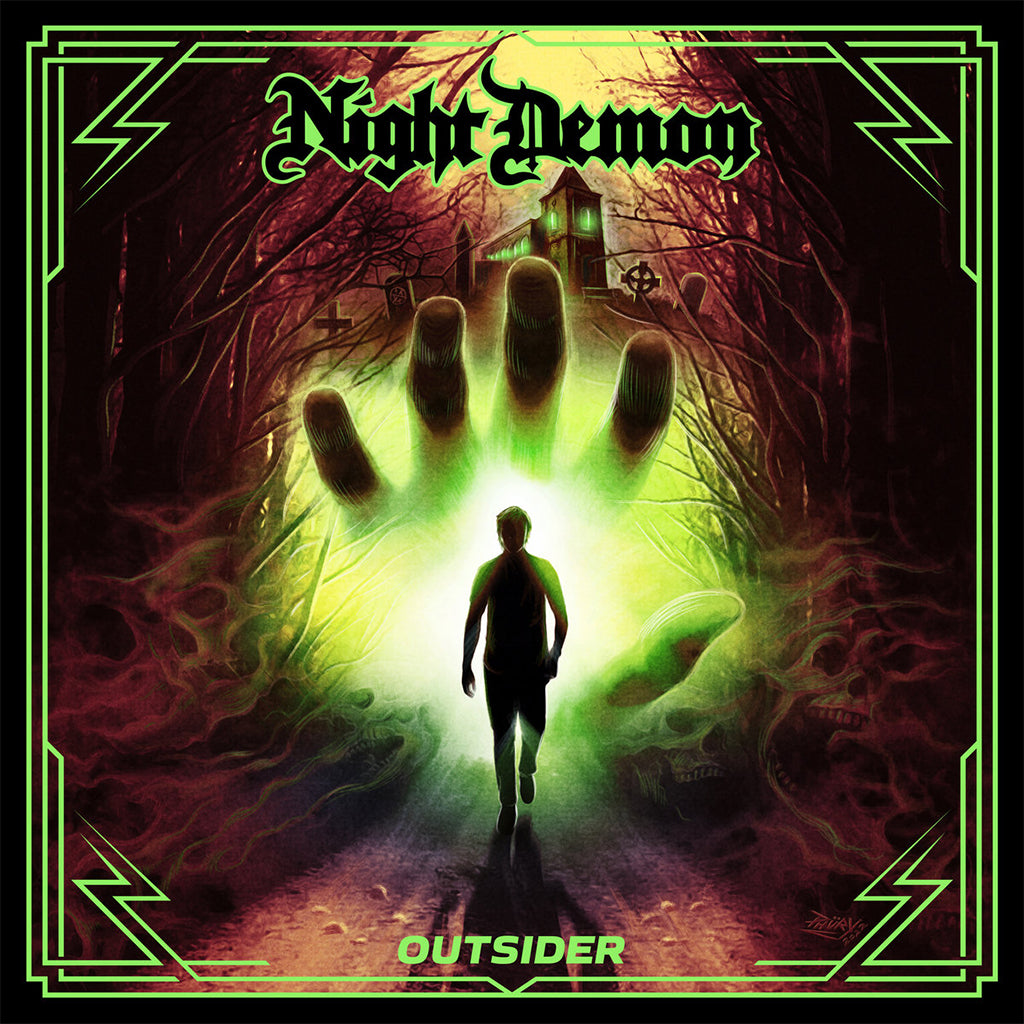 NIGHT DEMON - Outsider - LP - Transparent Green Vinyl [MAR 17]