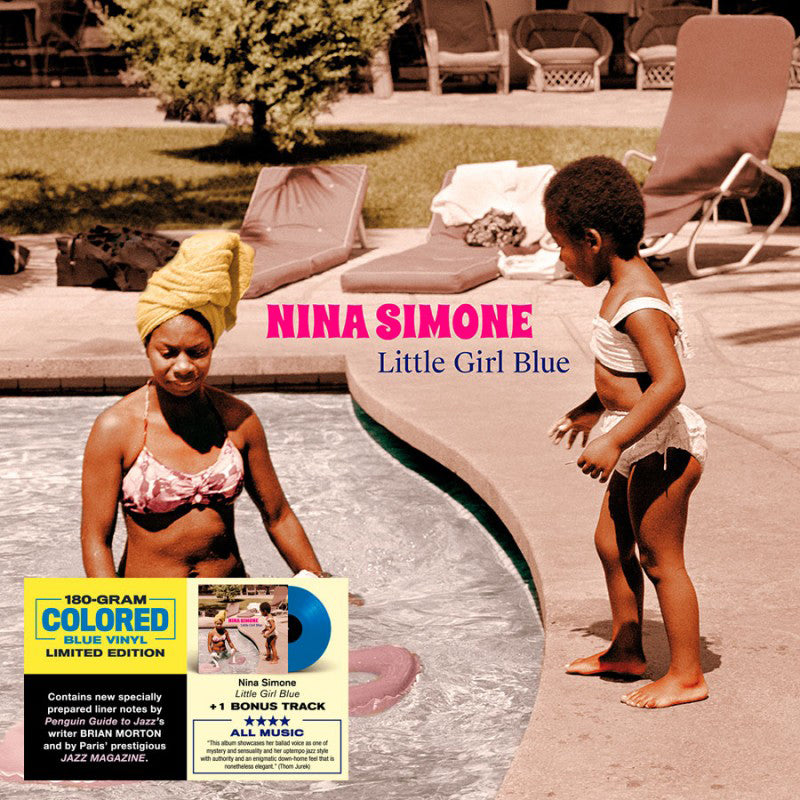 NINA SIMONE - Little Girl Blue (+ Bonus Track) - LP - 180g Blue Vinyl