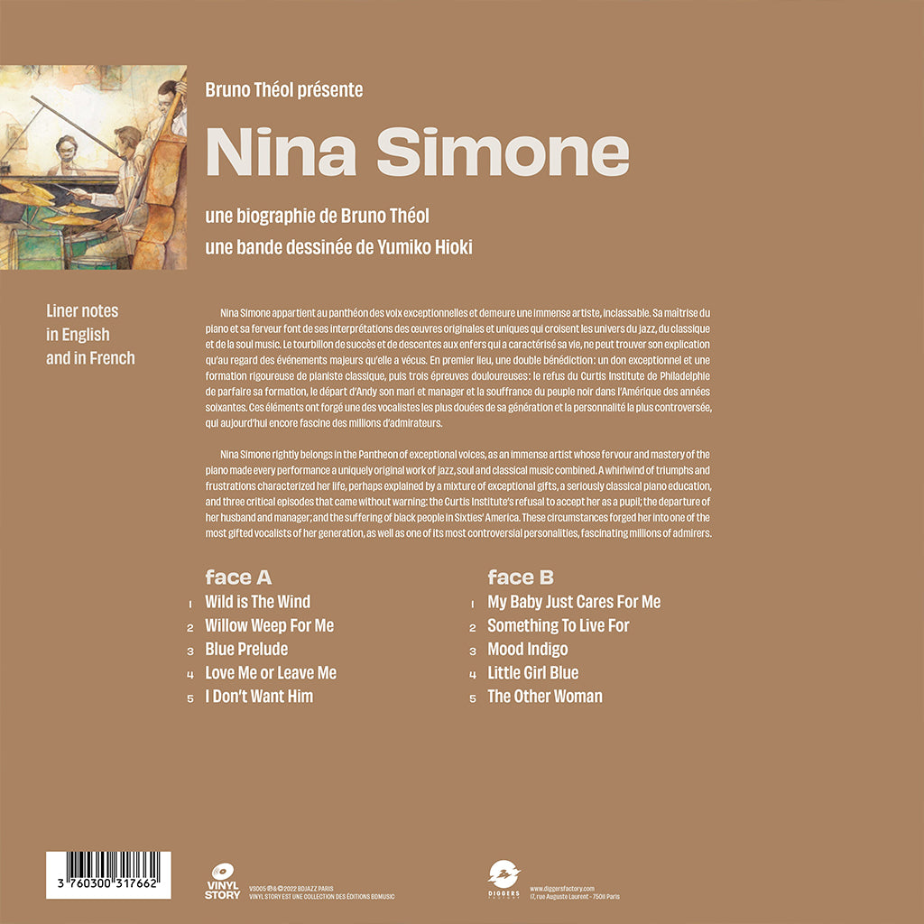 NINA SIMONE - Vinyl Story - LP - Hard Back Comic housed Vinyl