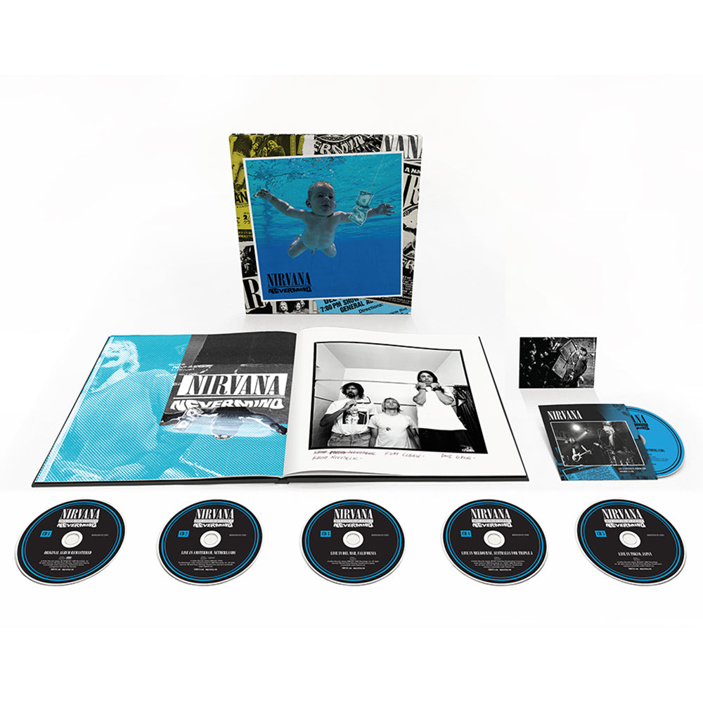 NIRVANA - Nevermind (30th Anniv. Super Deluxe Remastered Ed.) - 5CD + Blu-ray Box Set