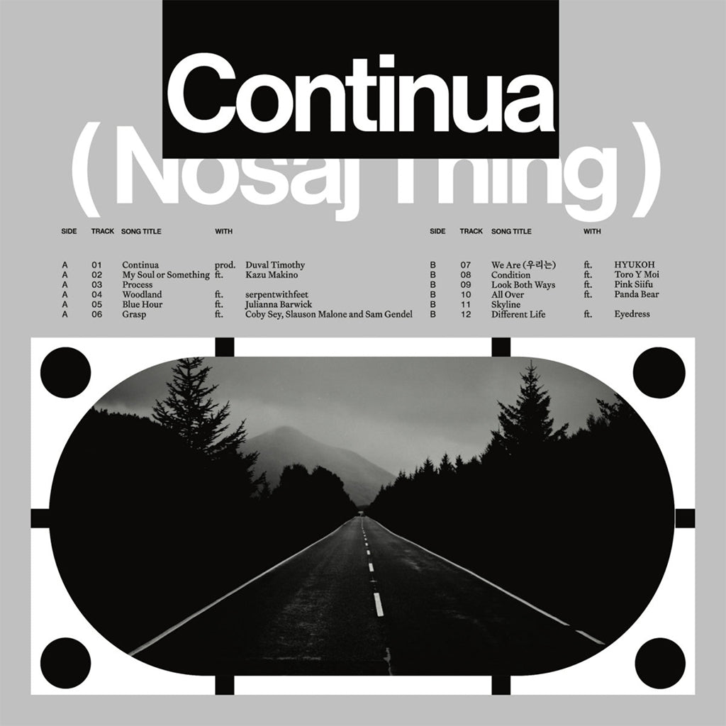 NOSAJ THING - Continua - LP - Crystal Clear Vinyl