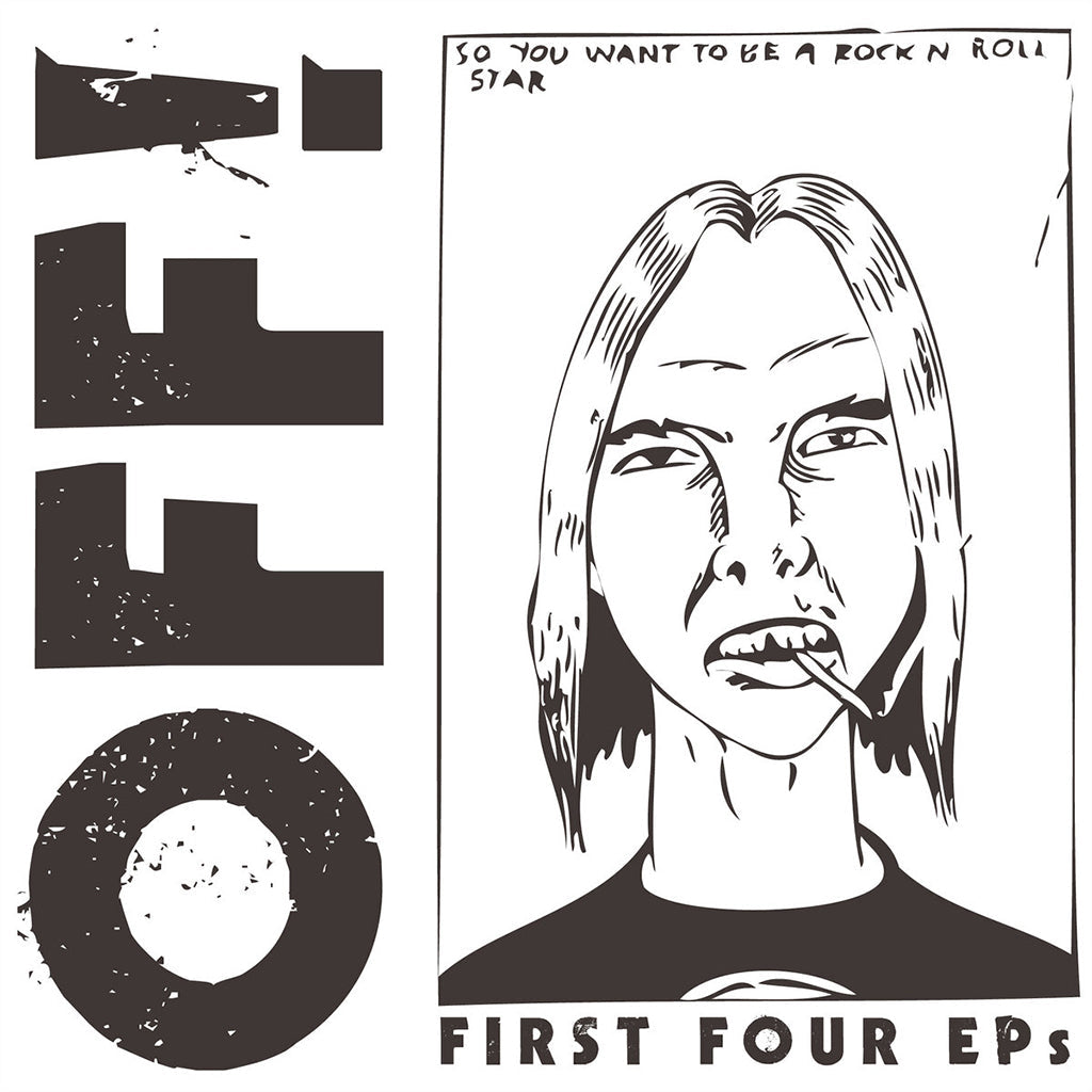 OFF! - First Four EPs (2023 Reissue) - LP - Gatefold Transparent Blue Vinyl