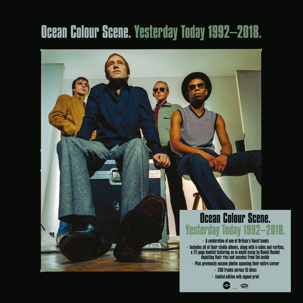 OCEAN COLOUR SCENE - Yesterday Today 1992 - 2018 [SIGNED Edition] - 15 x CD - Super Deluxe Hardback Book Set [FEB 24]