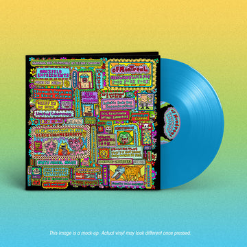 OF MONTREAL - Freewave Lucifer F<ck F^ck F>ck - LP - Deluxe Gatefold Cyan Coloured Vinyl