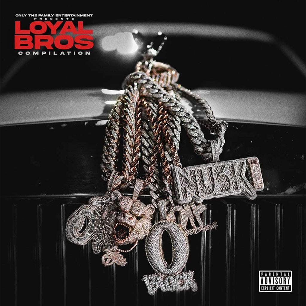 ONLY THE FAMILY - Only The Family - Lil Durk Presents: Loyal Bros - 2LP - Black w/ Red Splatter Vinyl