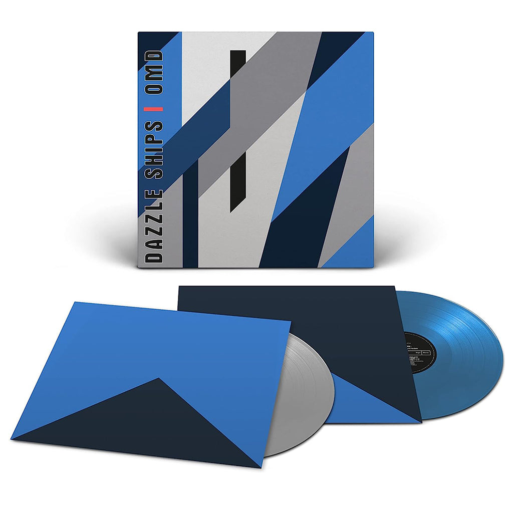 ORCHESTRAL MANOEUVRES IN THE DARK - Dazzle Ships (40th Anniversary Edition) - 2LP - Blue & Silver Vinyl
